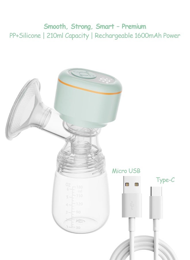 Cute 'n' Cuddle Electric Breast Pump  Wearable & Rechargeable With High-Capacity Battery | Low Noise, Pain-Free Suction | 3 Modes & 9 Gears | Hands-Free, Portable & Bpa-Free For Breastfeeding Moms - Image 2